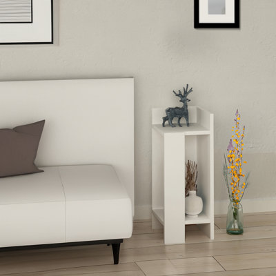 Table de chevet Kaline en gris