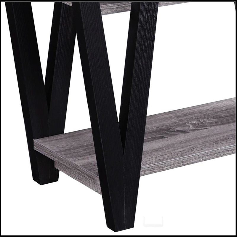 Antique Grey and Rectangle Sofa Table