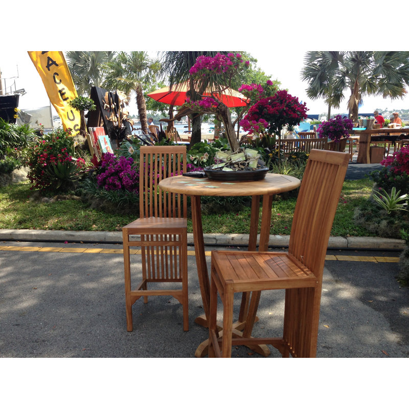 Miami Round Solid Wood Dining Table