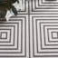 Tapis d'intérieur / extérieur à motif géométrique Beach House Performance-1447881489
