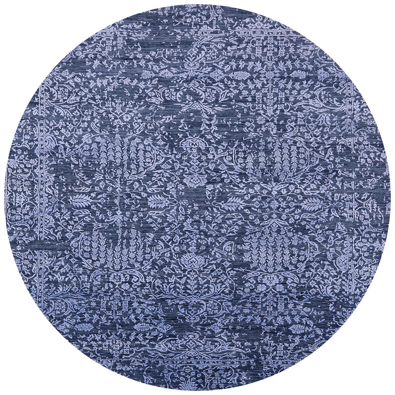 Osprey Oriental Indoor Rug, Round 7'