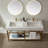 Bilbao 72'' Double Bathroom Vanity with Stone Top-746881124-746881125