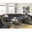 Smedley Upholstered Reclining L-Shaped Sectional Symmetrical