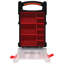 Rangement en plastique avec 9 bacs amovibles