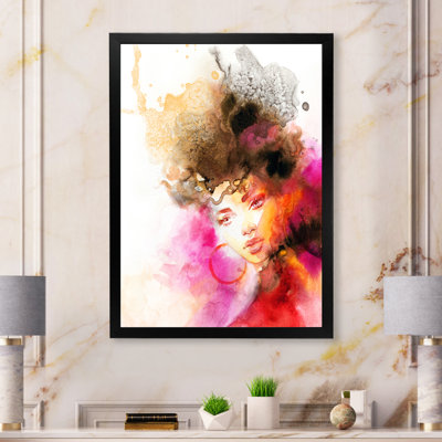 - Œuvre d'art sur toile glamour