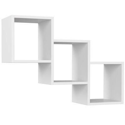 Rosemin 3 Piece Square Floating Shelf