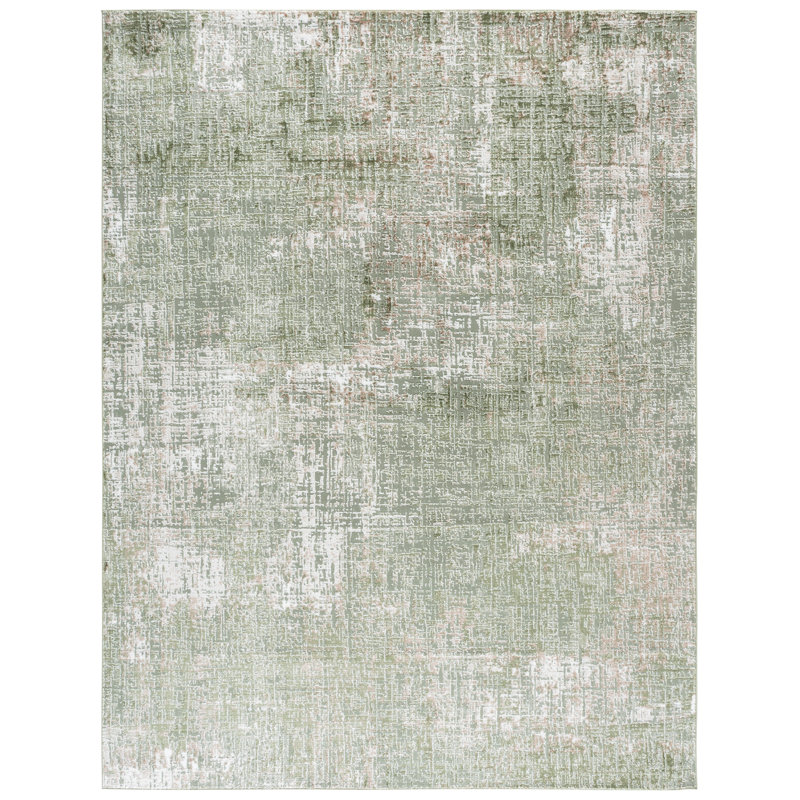 Tapis d'intérieur abstrait Carter Performance, Rectangle 8' x 10'