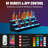 LED Lighted Liquor Bottle Shelf,LED Bar Shelves With Remote & App Control