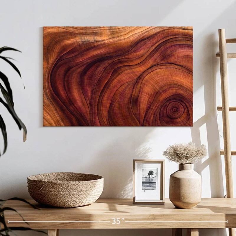 Motif de grain de bois Avery, H 16 po x l 24 po