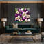 Fruit, mangoustan brun, art mural sur toile-1962462469
