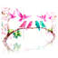 «Birds Birds Cherry Blossoms Branch», ensemble de 3 impressions sur toile-1153934488