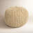 Marah 20" Wide Round Pouf Ottoman-15633410