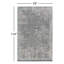 Tapis gris clair / bleu Phoebe-888810903