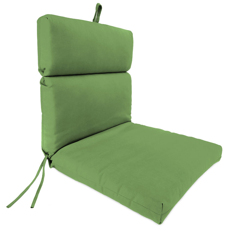 Outdoor Lounge Chair Cushion, Light Green