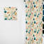 Motif de couleurs pastel - Rideau floral - Rideau floral obscurcissant - 1 panneau-107594483