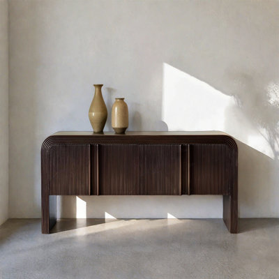 Retro Multifunctional Console Table