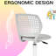 Chaise de travail avec coussin rembourré Soft Farbic, chaise d'ordinateur pivotante réglable en hauteur pour adolescents-122530584