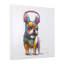 « dog battes ii », art sur toile