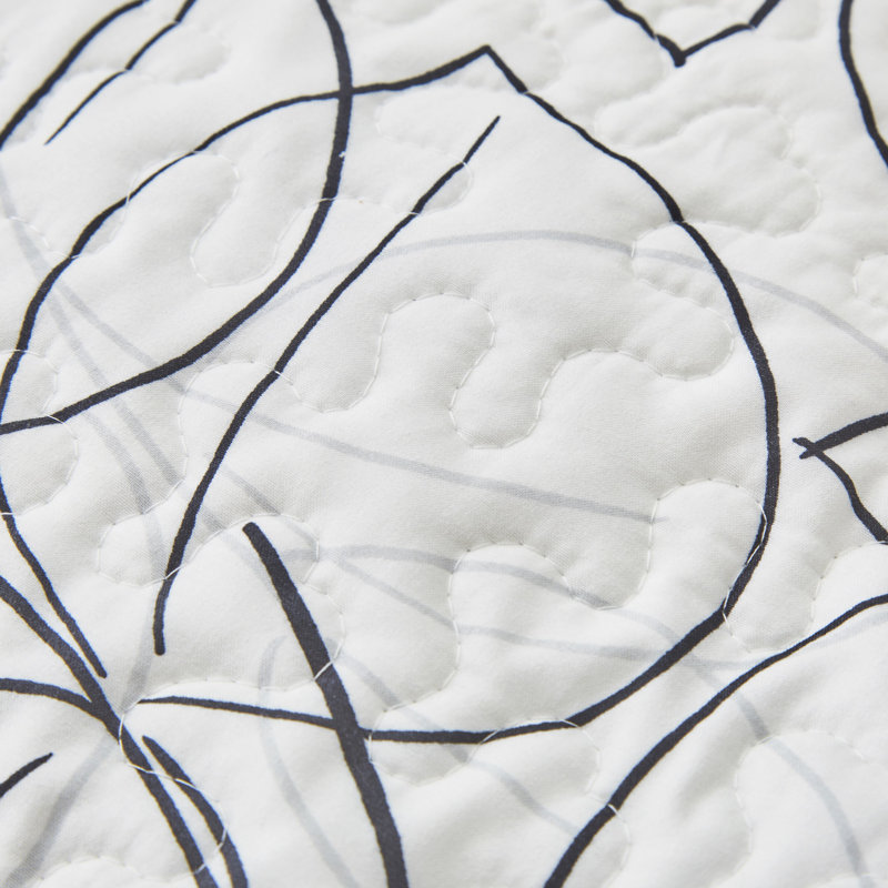 Taie décorative en microfibre à fermeture à glissière, Euro