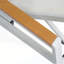 Chaise longue d'extérieur réglable avec structure en aluminium et sièges en filet pour un confort et une durabilité maximaux-740914243