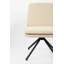 Chaise d'appoint rembourrée blanche Tyler