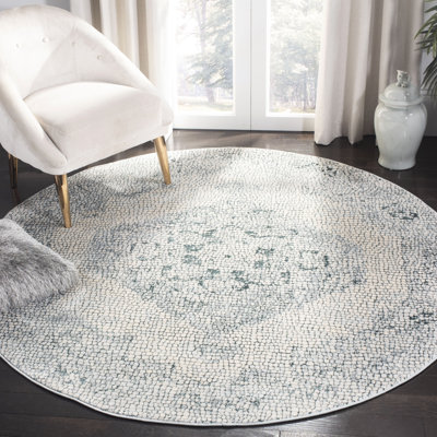 Tapis oriental vert clair Lapham