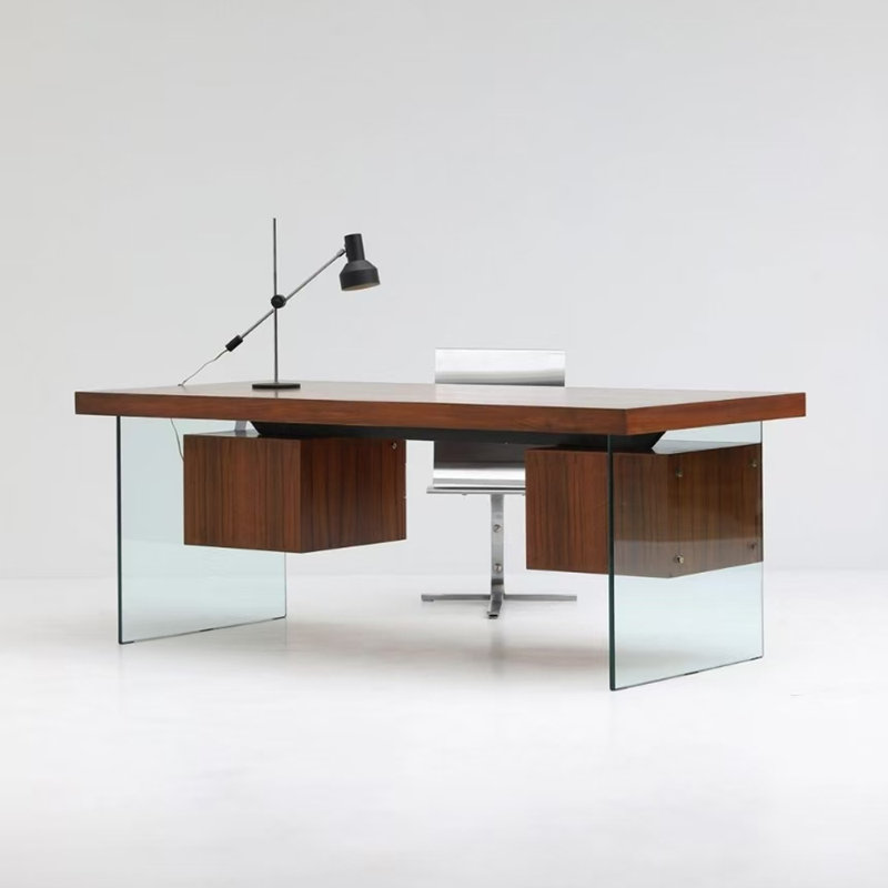 Bureau moyen moyen, H 29,53 po x l 70,87 po x P 31,5 po