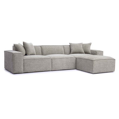 Canapé modulaire Cherylee Chenille Basketweave