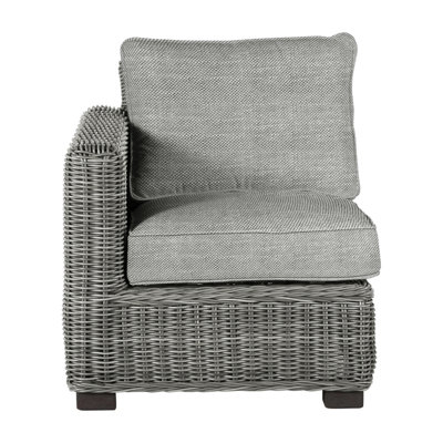 Rustic Woven Sectional Left