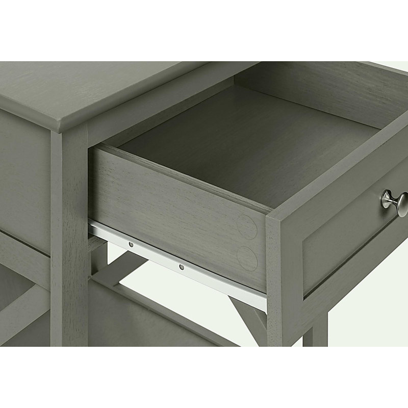 Table d'appoint décorative, table d'appoint, table basse, double couche, chambre à coucher, table de chevet, lampe de table, tiroirs de rangement, placage, style transitionnel