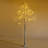 Kaidyn 5 Ft. Led Lighted Artificial White Twig Birch Tree Tabletop Christmas Tree