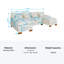Canapé modulaire en méridienne à 3 places Stationary-2093596490