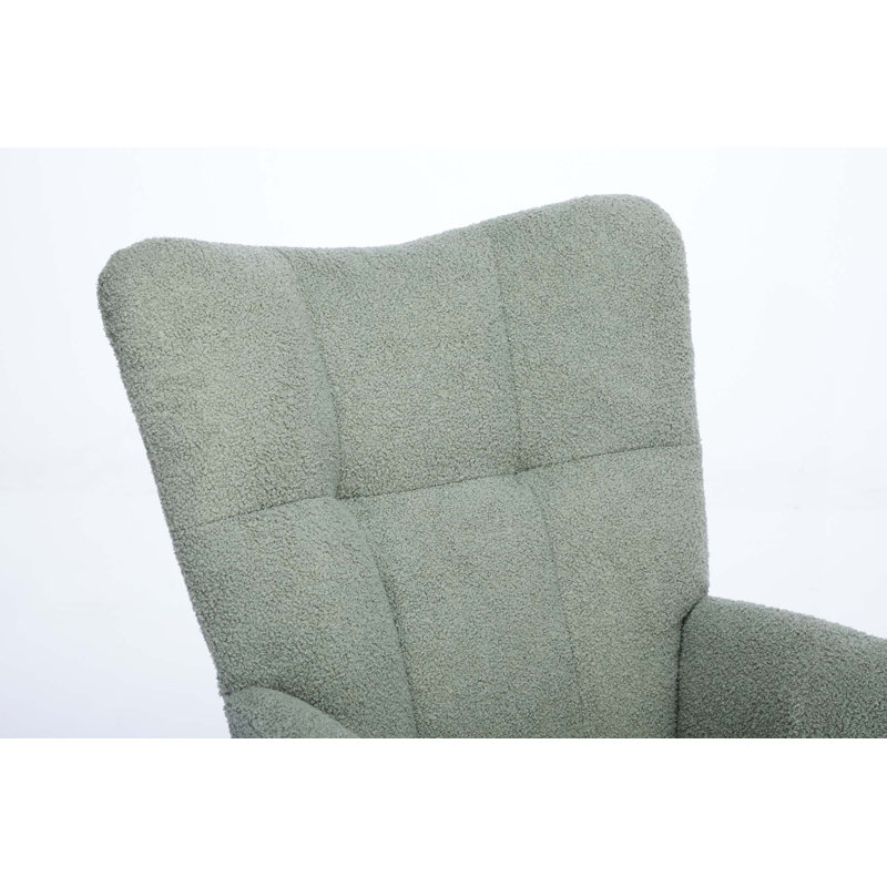 Chaise berçante Modern, Vert