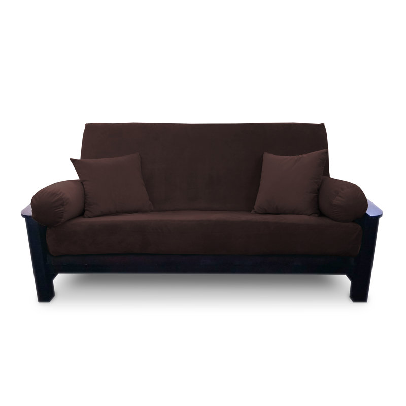 Housse pour futon à coussins carrés, Totalité, Santal