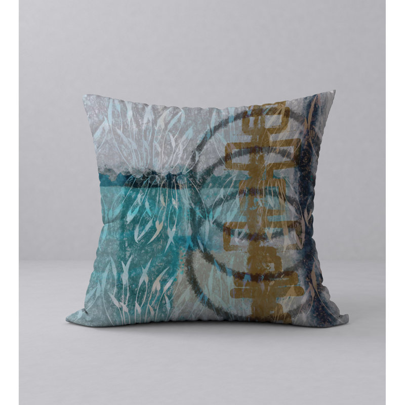 Housse de coussin carrée/insert, 18 po x 18 po