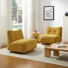 30.7'' W Set of 2 Upholstered Tufted Armless Accent Slipper Chairs, Modular Lounge Chair Set For Living Room Bedroom Apartment