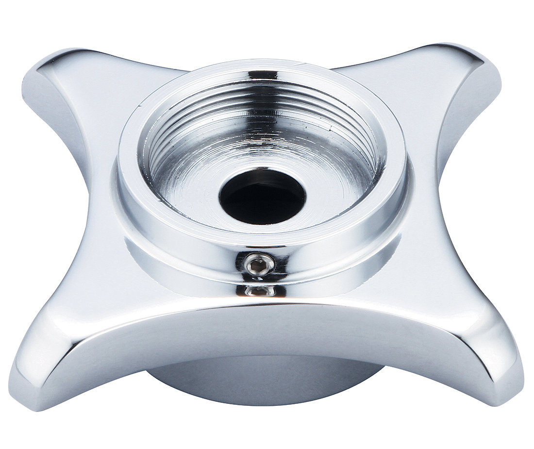 Central Brass SelfClosing 4Arm Vandal Proof Handle with Set Screw