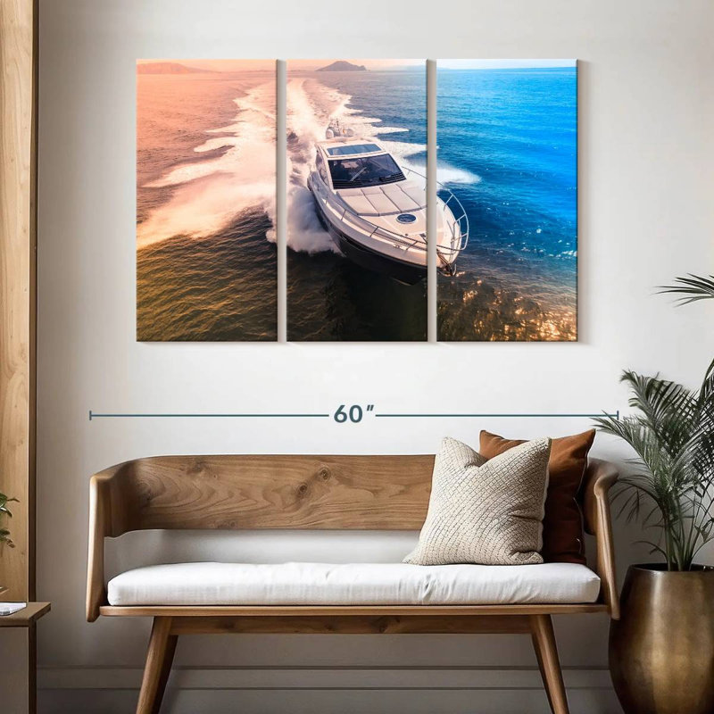 Mehar Speeding Yacht, H 32 po x l 50 po