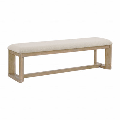 Banc rembourré pour salle à manger