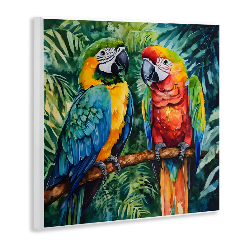 Parrot Conversation Perch Wall Plaque, design by LSR Design Studio