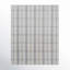 Louisa Plaid Handmade Flatweave Light Gray/Oatmeal/Gray Area Rug-903906650