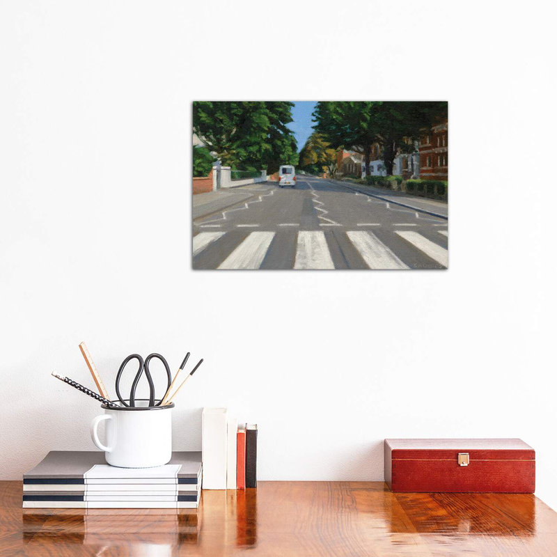 Abbey Road - 2013 par Nick Savides - reproduction d'art, H 8 po x l 12 po x P 0,75 po, Toile tendue