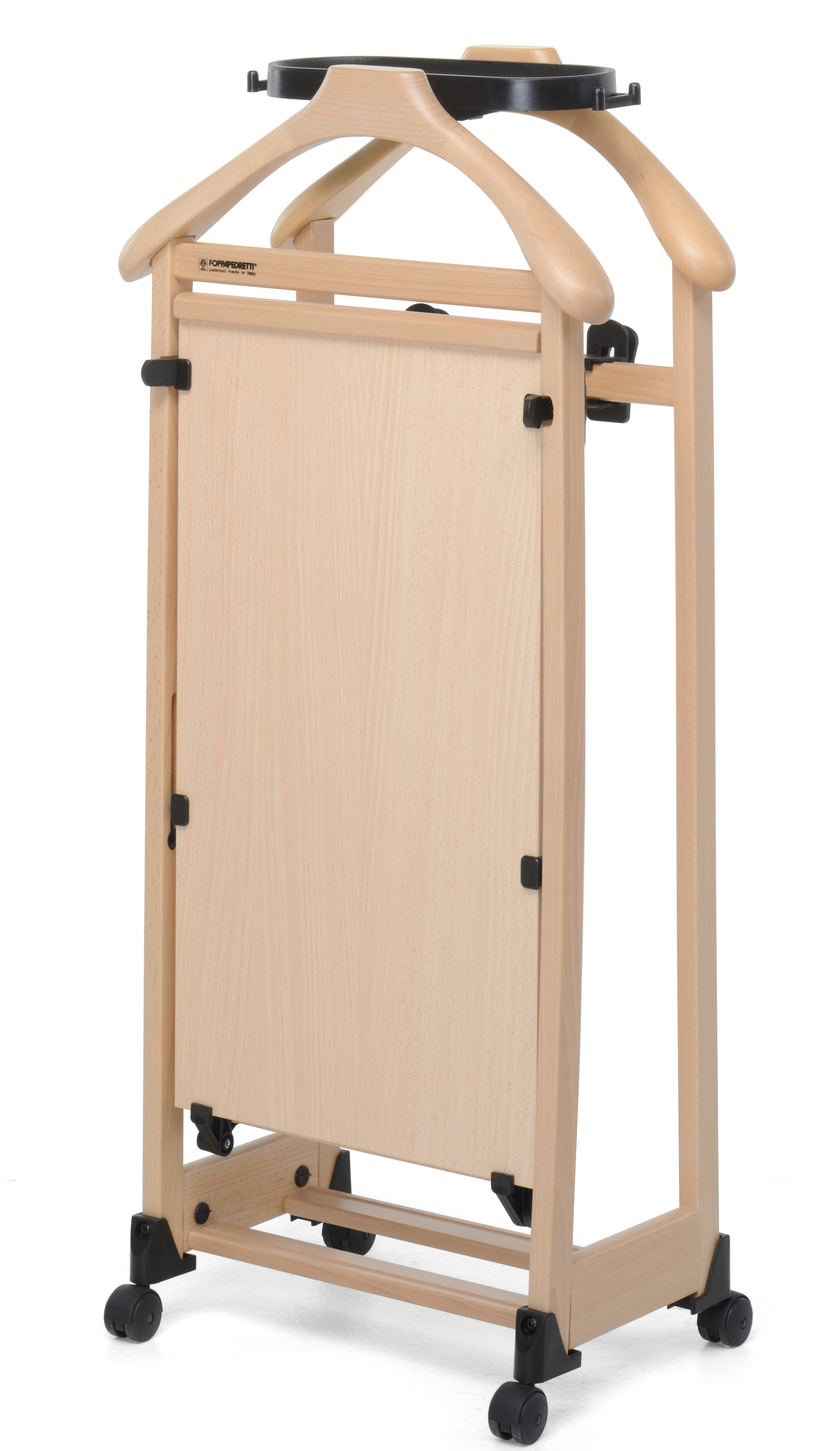 Solid Wood Freestanding Valet Stand