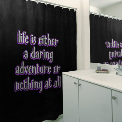Shower Curtain with Liner Included