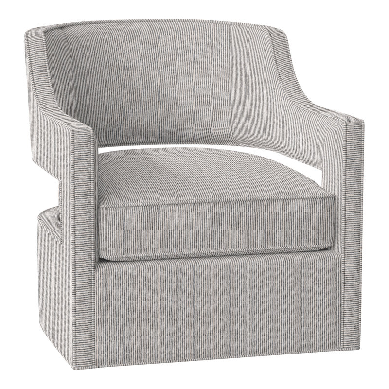 Phoebe 29.5" W Swivel Armchair, Perigold Replay Char