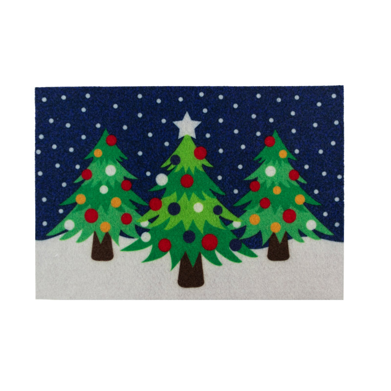 Geordi Christmas Machine Washable - 40x57cm - Trees