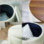 Repose-pieds 2-en-1 en chenille avec tabouret de rangement dissimulé, panneau durable, table basse multifonctionnelle-1212166380