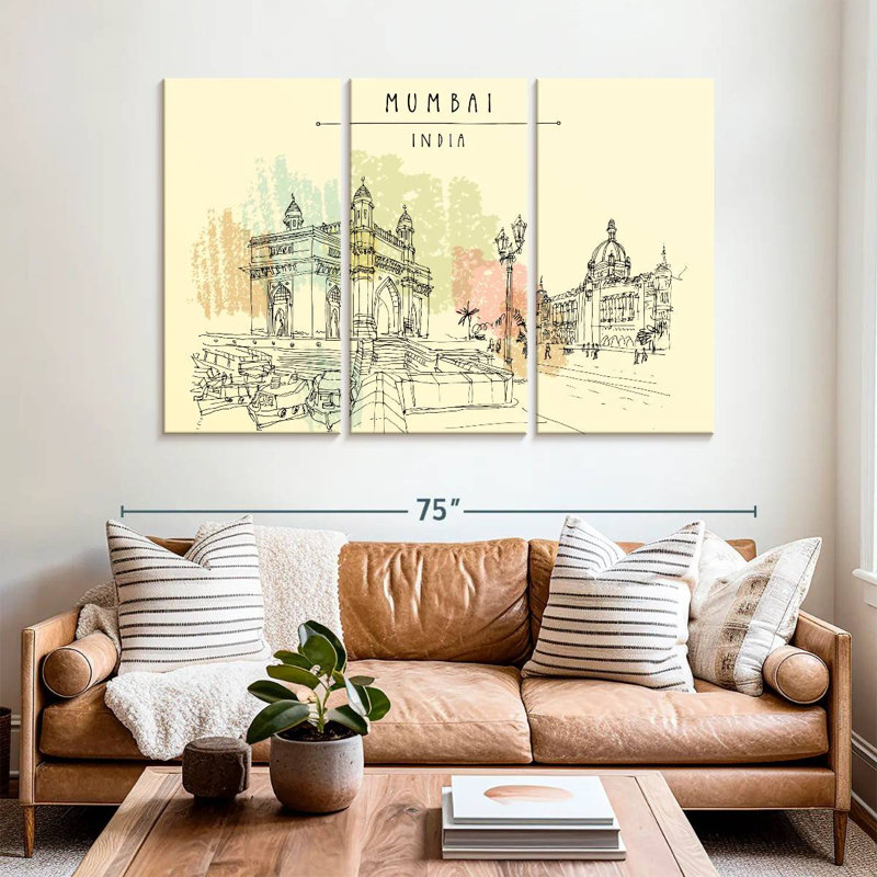 Rorry Mumbai, 42" H x 65" W