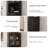 64.9" Tall Corner Cabinet With Glass Door-20418264-20418271