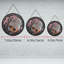 Cerise Blossom Fox vitrail panneaux Suncatcher pour décoration de fenêtre-782862558